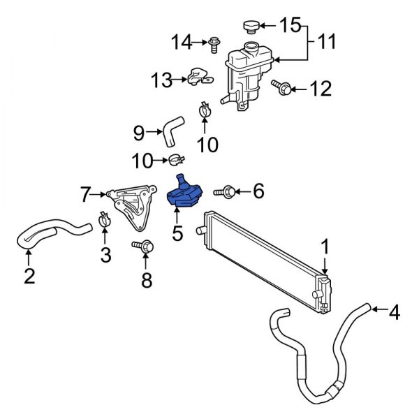 Drive Motor Inverter Cooler Water Pump