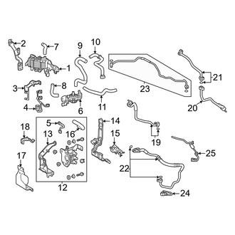 Toyota OE - Air Conditioner & Heater - Auxiliary A/C & Heater Unit