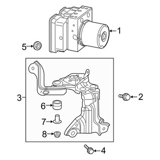 Toyota OE - Electrical - ABS Components