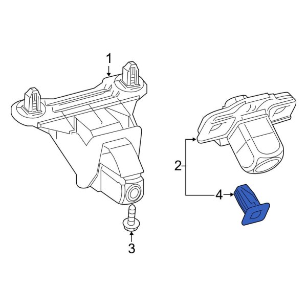 Park Assist Camera Grommet