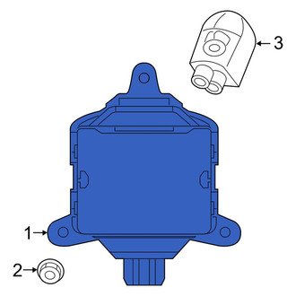 Toyota OE - Rear Blind Spot Detection System Warning Sensor