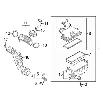 Toyota OE - Air Filter Housing Stud