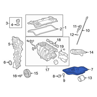 Toyota OE - Engine Oil Pan