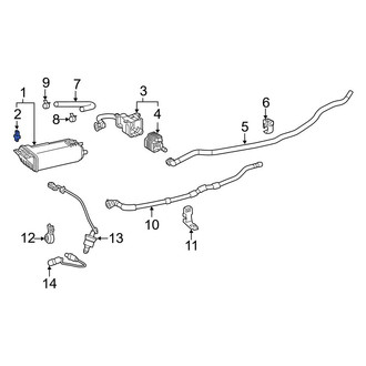 Toyota OE - Vapor Canister Clip