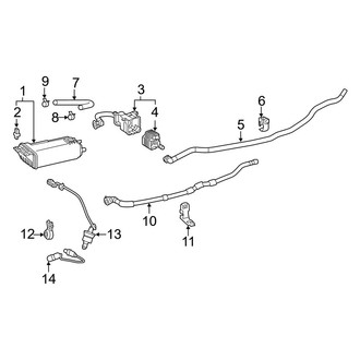 Toyota OE - Emission System - Emission Components