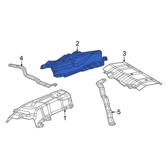 Toyota OE - Center Floor Pan Heat Shield