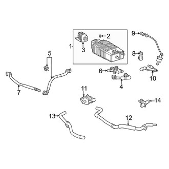 Toyota OE - Emission System - Emission Components