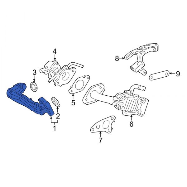 Exhaust Gas Recirculation (EGR) Tube