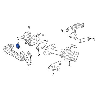Toyota OE - Exhaust Gas Recirculation (EGR) Valve Gasket