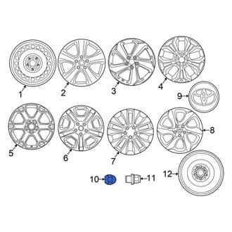Toyota OE - Wheel Lug Nut