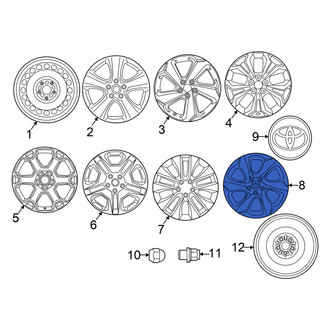 Toyota OE - Wheel Cover