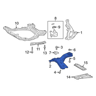 Toyota OE - Rear Lower Rearward Suspension Control Arm