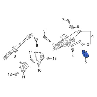 Toyota OE - Steering Column Lock