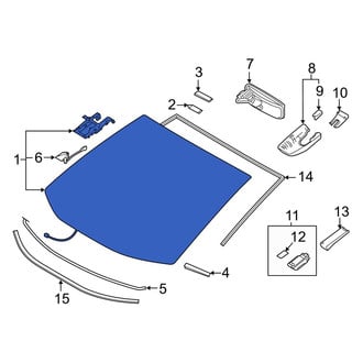 Toyota OE - Front Windshield
