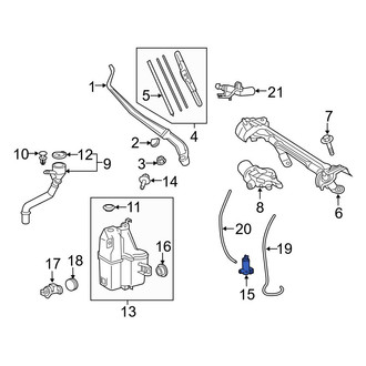 Toyota OE - Windshield Washer Pump