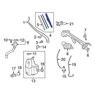 Toyota OE - Front Right Wiper Blade