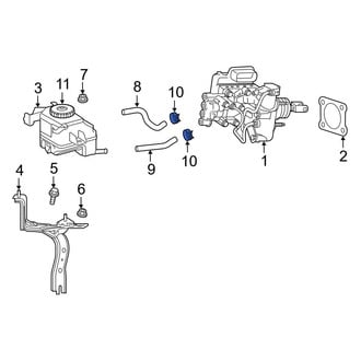 Toyota OE - Brake Hydraulic Hose Lock Clip