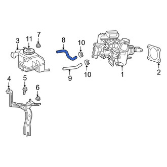 Toyota OE - Front Left Brake Hydraulic Hose
