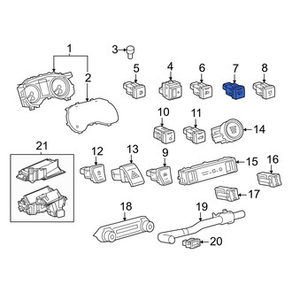 Toyota OE - Wiper Switch