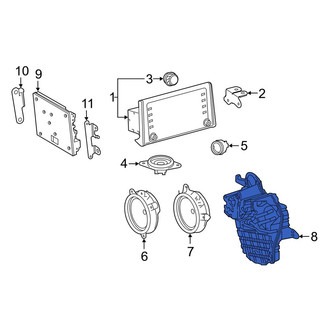 Toyota OE - Rear Speaker