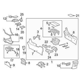 Toyota OE - Center Console (Console & Components)