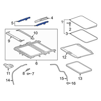 Toyota OE - Sunroof Cable