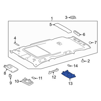 Toyota OE - Reading Light