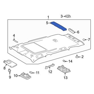 Toyota OE - Center Headliner Insulator
