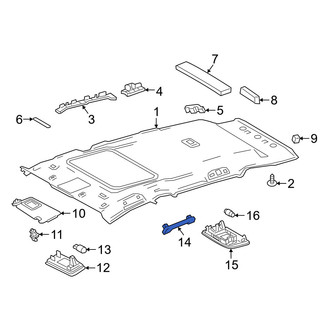 Toyota OE - Rear Right Interior Grab Bar
