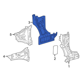 Toyota OE - Left Lower Inner Body A-Pillar