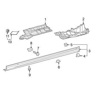 2025 Toyota RAV4 Pillars | Assemblies, Jambs, Braces — CARiD.com