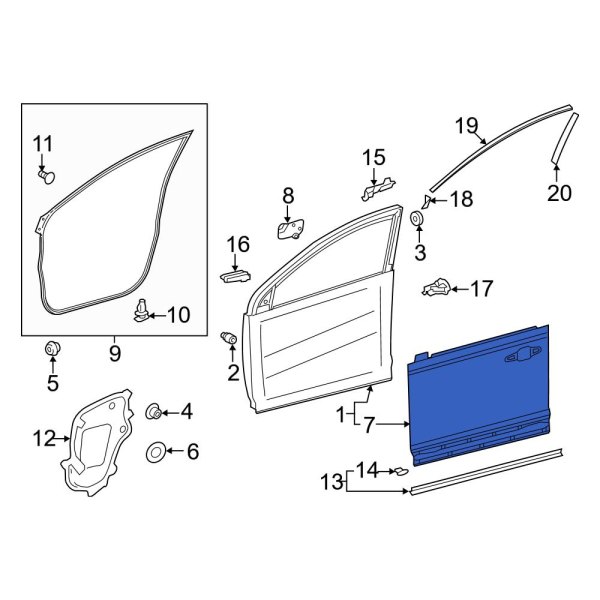 Door Outer Panel