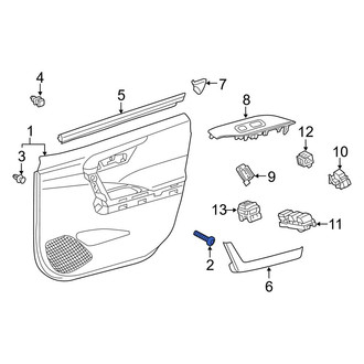 Toyota OE - Door Interior Trim Panel Screw