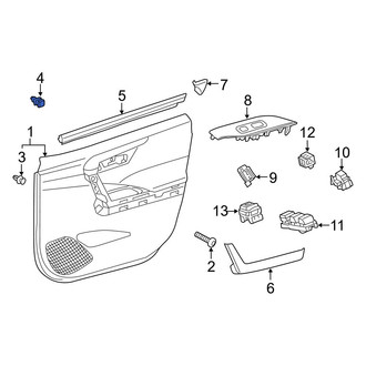 Toyota OE - Door Interior Trim Panel Grommet