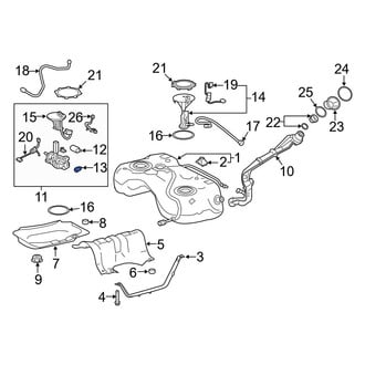 Toyota OE - Fuel Injection Pressure Regulator