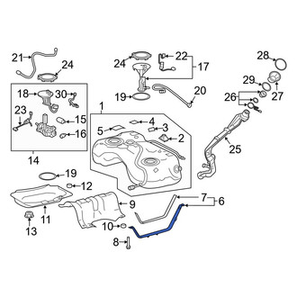 Toyota OE - Fuel Tank Strap