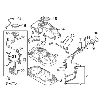 Toyota OE - Fuel System Components
