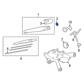 Toyota OE - Wiper Arm Nut