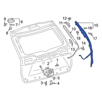 Toyota OE - Rear Right Liftgate Object Sensor