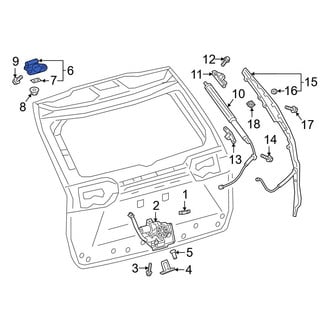 Toyota OE - Rear Liftgate Hinge