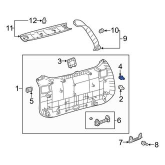 Toyota OE - Liftgate Trim Panel Clip