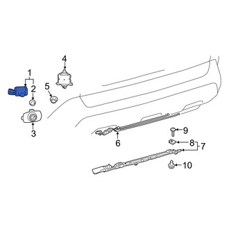 Toyota OE - Front Outer Parking Aid Sensor