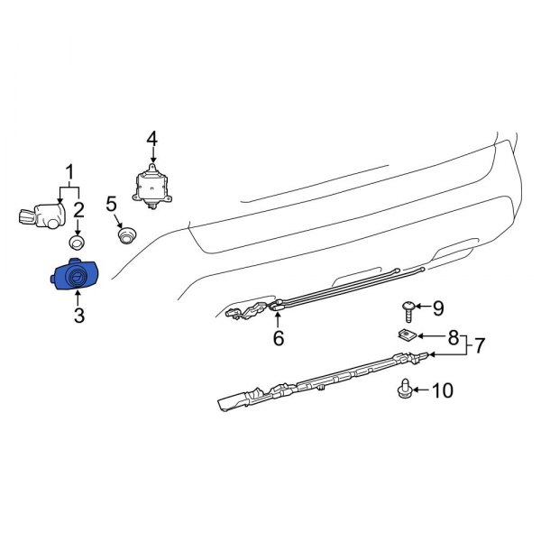 Parking Aid Sensor Housing