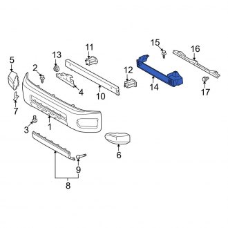 Toyota OE - Front Lower Grille