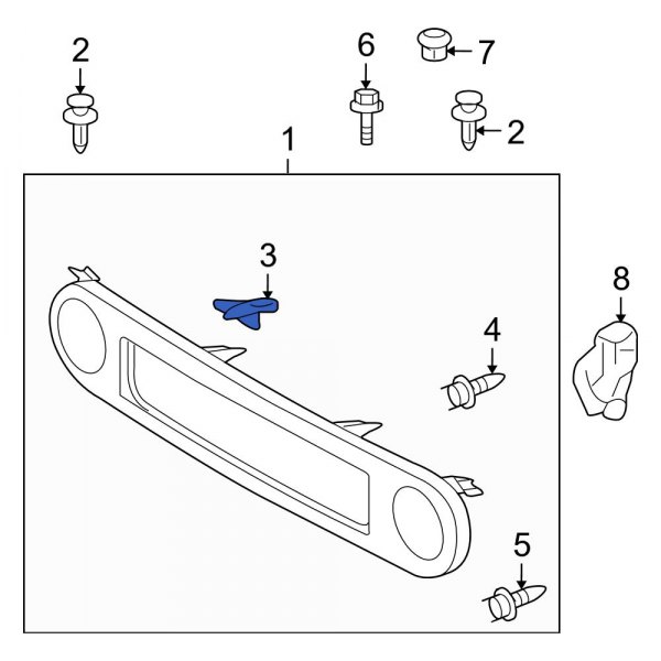 Grille Retainer