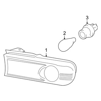 Toyota OE - Front Lamps - Signal Lamps