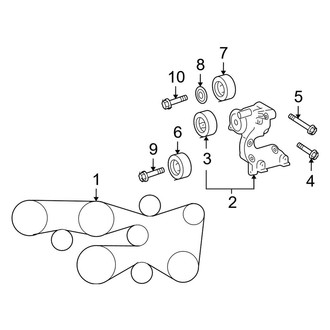Toyota OE - Cooling - Belts & Pulleys