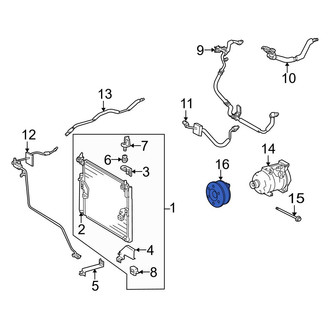 Toyota OE - A/C Compressor Clutch