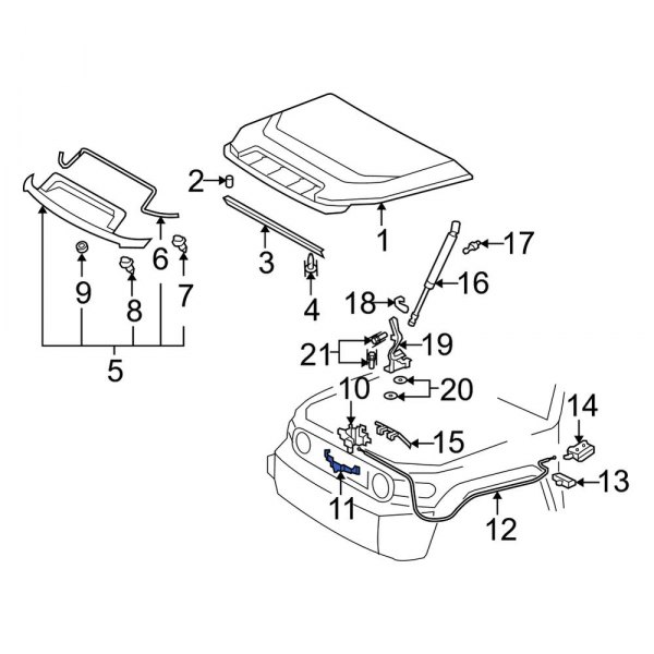 Hood Latch Cover