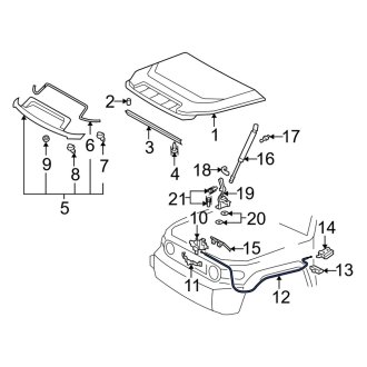 Toyota FJ Cruiser Hood Release Cables & Handles — CARiD.com